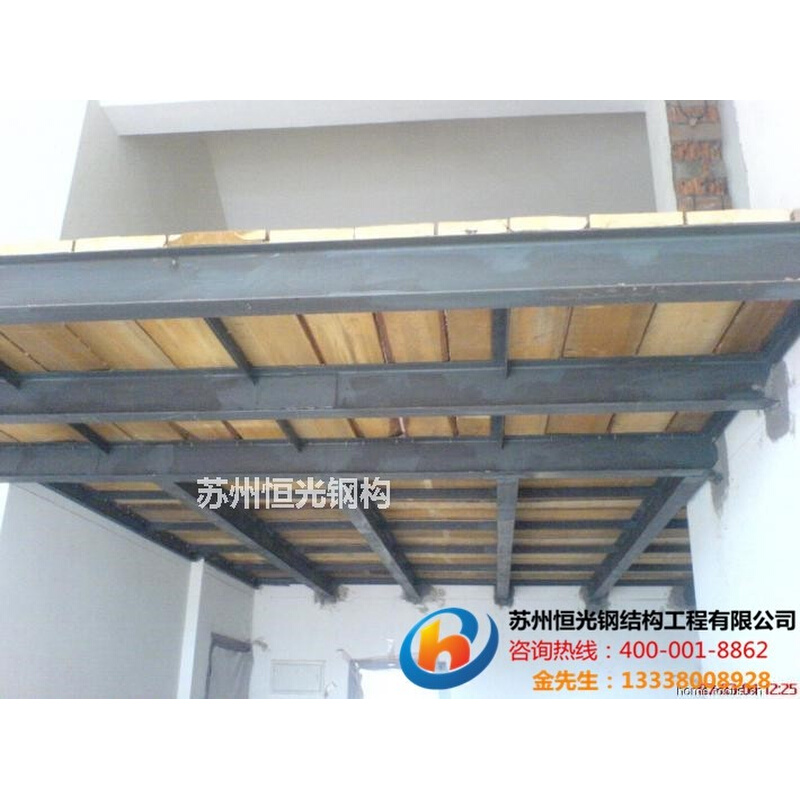 苏州室外钢楼梯钢结构阁楼钢结构钢平台