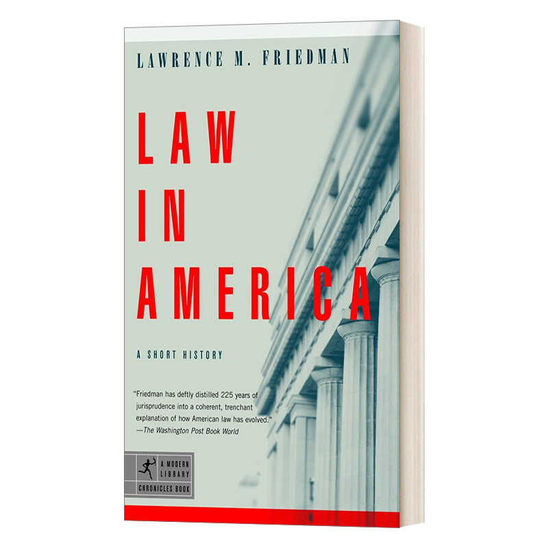 英文原版 Law in America A Short History 美国法律简史 兰登书屋现代图书馆编年史 英文版 进口英语原版书籍