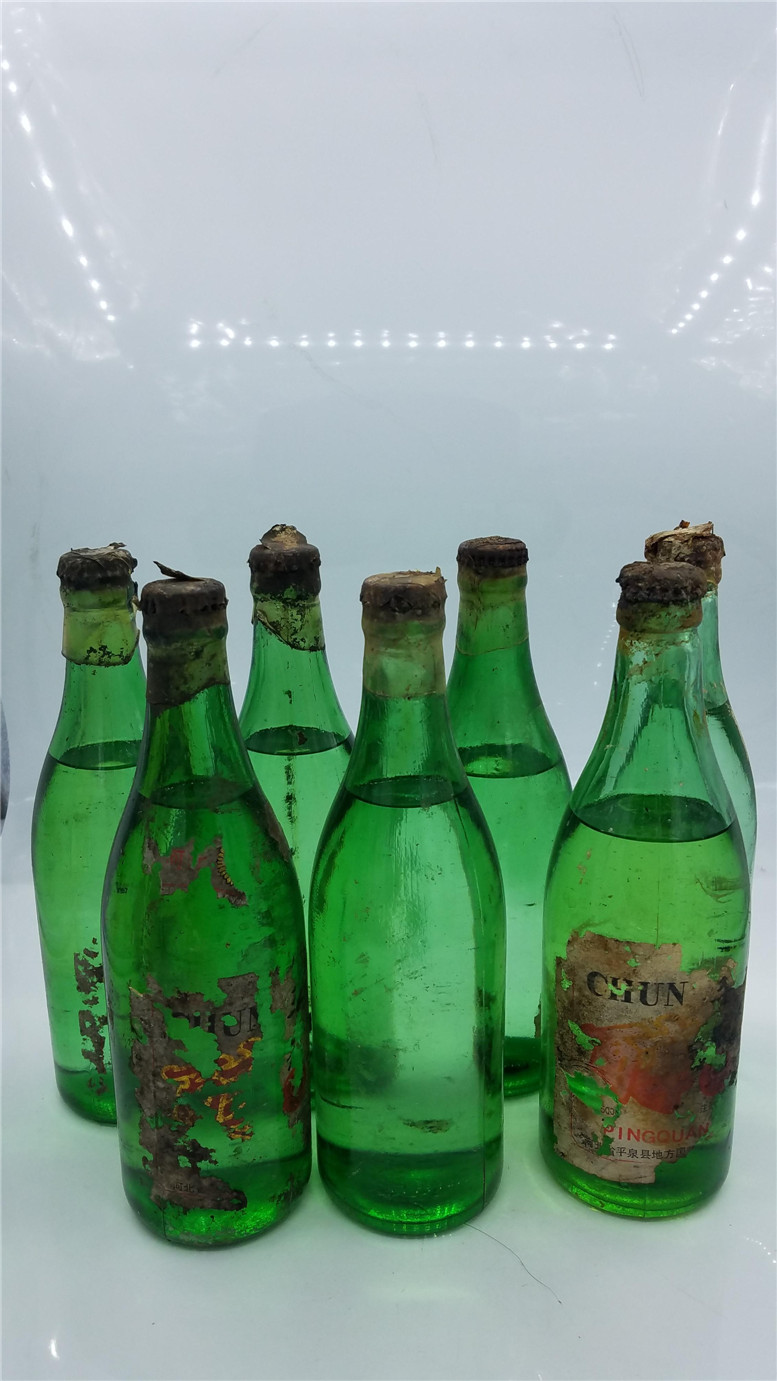 （80年代老酒）河北承德老酒平泉醇7瓶一组 陈年老酒收藏 清仓