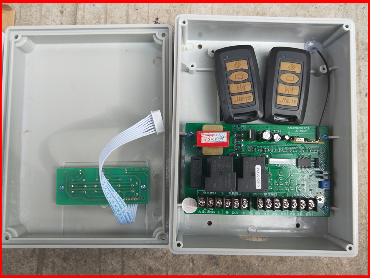 捷恩西通用型有轨电动伸缩门控制器道闸平移门遥控开门机控制箱板
