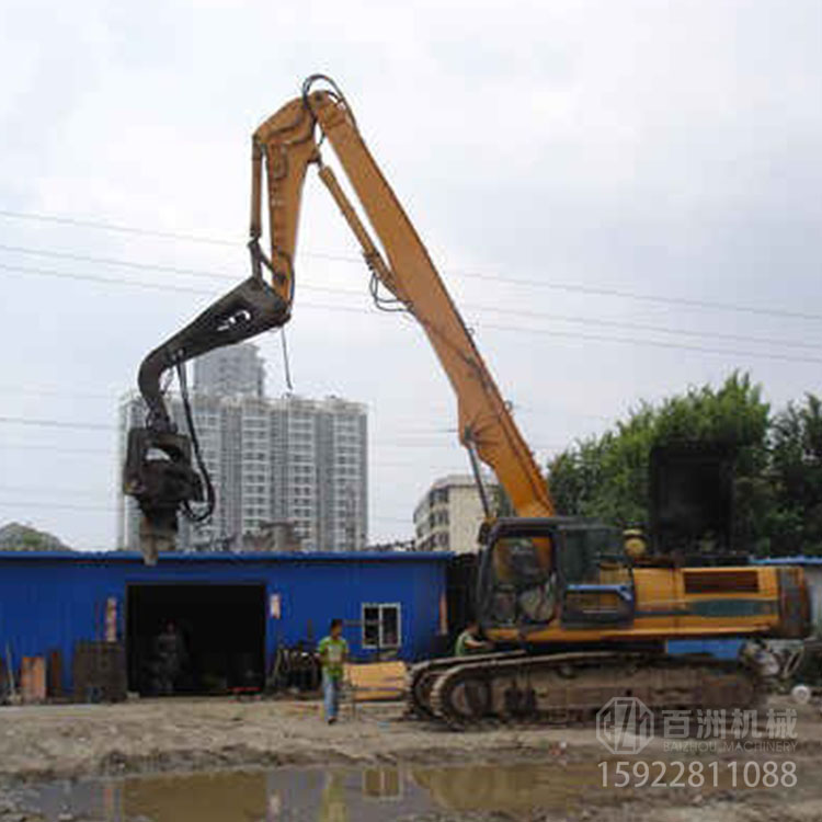 重庆百洲螺旋钻机 钻机 挖掘机小型钻机 光伏打桩机