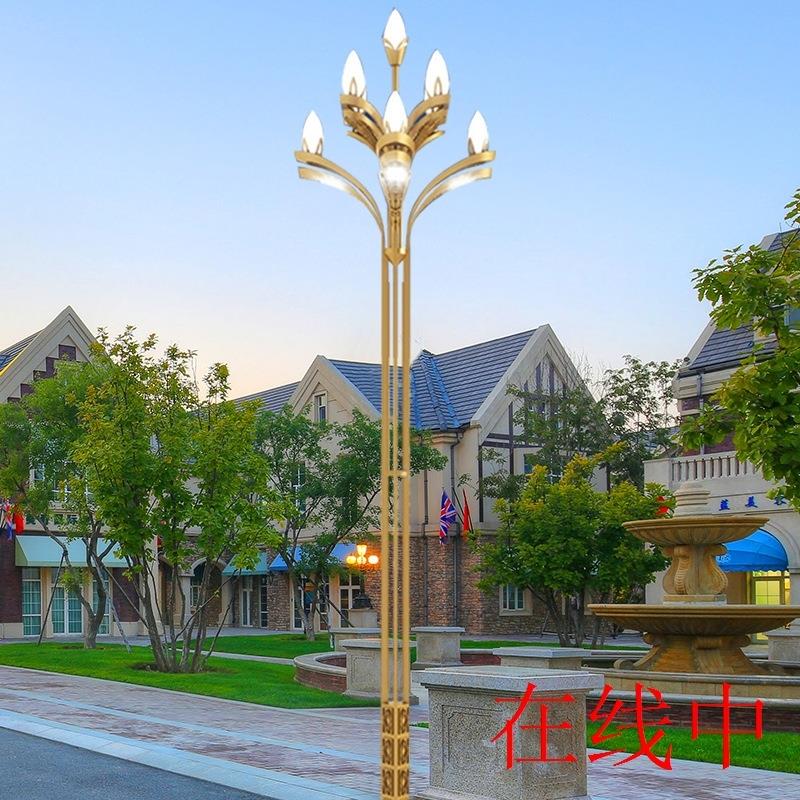 led玉兰灯 8米10米广场道路户外景观路灯 市政工程高杆玉兰灯