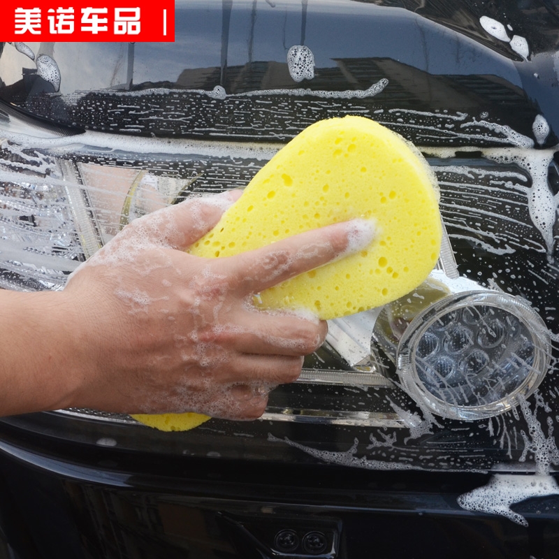 推荐洗车海绵包邮特大号专用棉吸水擦车块汽车去污美容泥工具不伤
