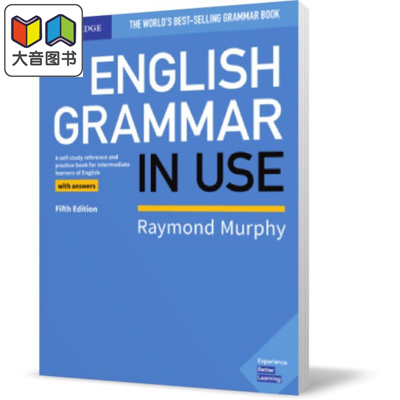 English Grammar in Use  Cambridge剑桥大学出版社 使用中的英语语法课本 英语中级学生自学参考与练习册 附答案 大音