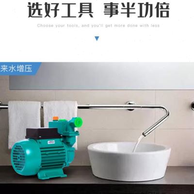 广东清水泵家用自吸泵高扬程220V自来水管道自动增压泵抽水泵