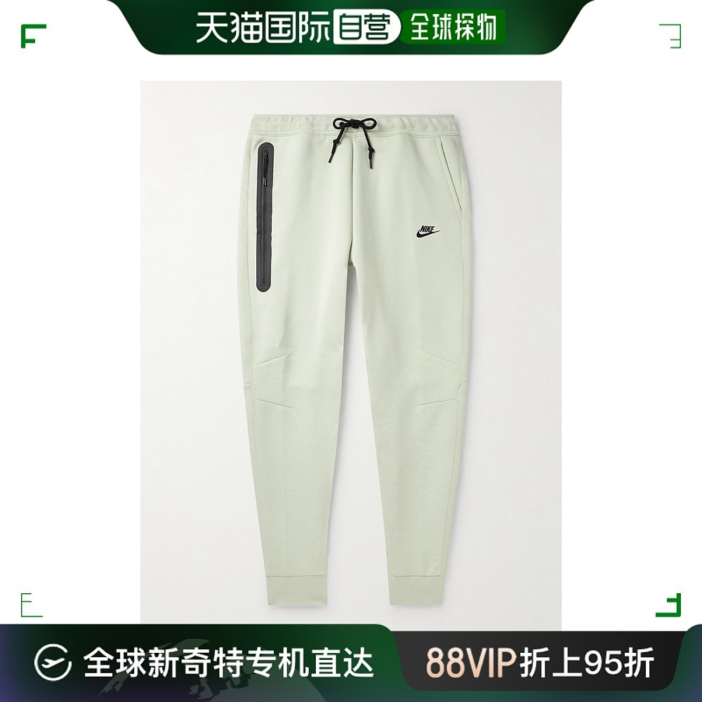 香港直邮潮奢 Nike 耐克 男士锥形棉混纺高科技抓绒运动裤