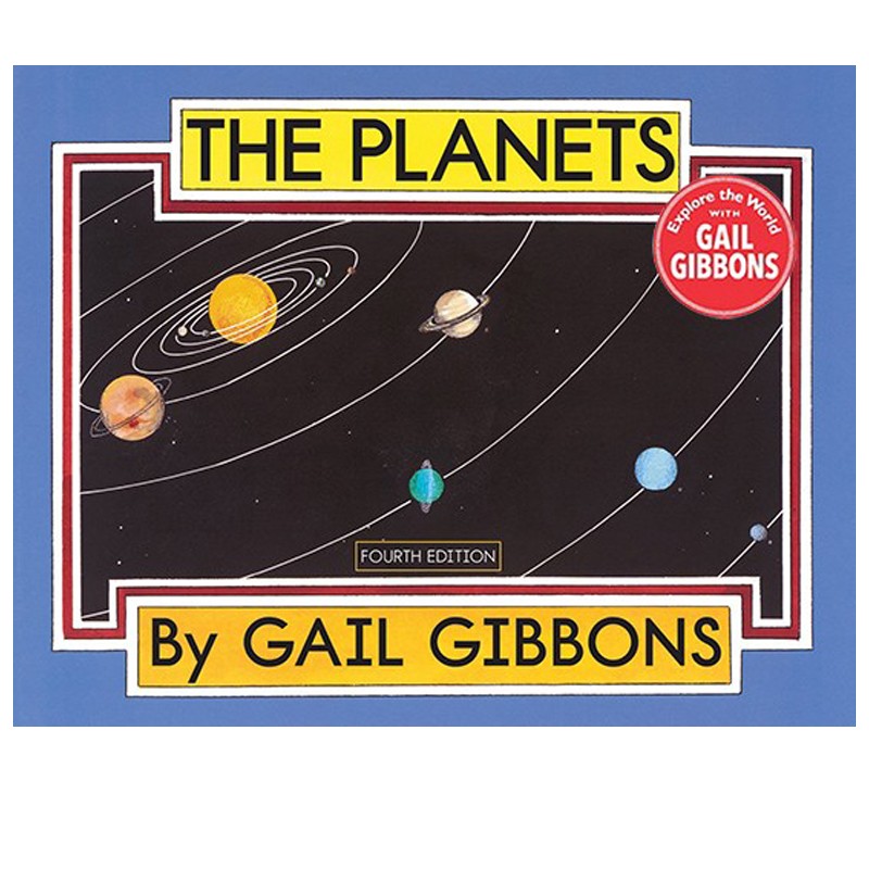 英文原版 The Planets 行星 第四版 Gail Gibbons 盖尔吉本斯少儿百科系列 儿童科普知识绘本
