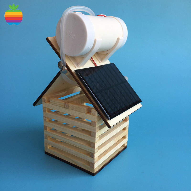 速发DIY太阳能热水器 科技节小作品科技小制作小发明环保手工创新