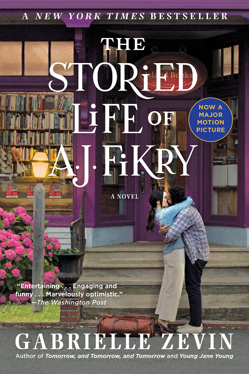 岛上书店 电影封面 加布瑞埃拉·泽文 英文原版 Storied Life of A. J. F 外国文学