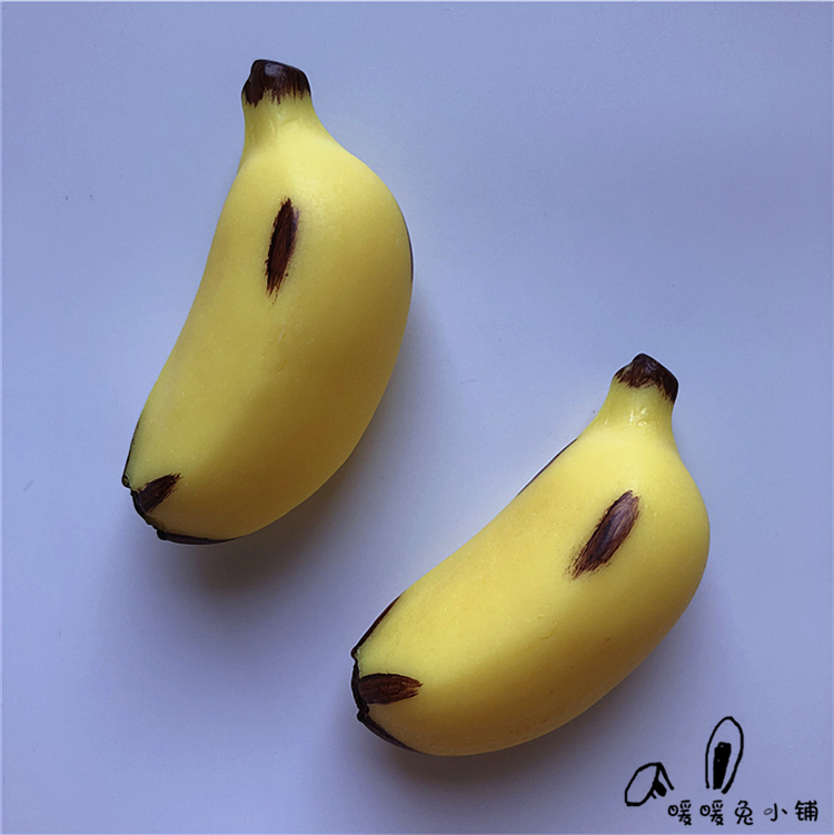 创意可爱卡通水果香蕉冰箱贴装饰磁贴磁性贴磁力贴吸力贴
