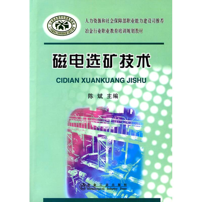 磁电选矿技术/陈斌 陈斌 著作 著 冶金、地质 专业科技 冶金工业出版社 9787502440121
