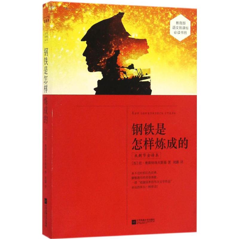 钢铁是怎样炼成的 江苏文艺出版社 (苏)尼·奥斯特洛夫斯基 著;周露 译 著作