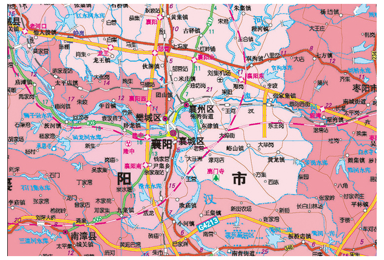 2024湖北省地图挂图 交通旅游地图挂图 商务办公挂图 1.1米x0.8米  整张挂图 政区交通 星球地图出版社