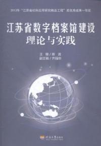 正版包邮 江苏省数字档案馆建设理论与实践 9787563038176 河海大学出版社 谢波