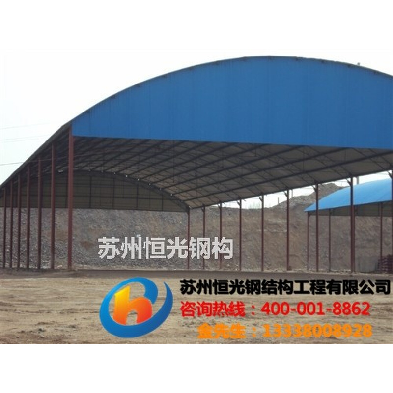 苏州钢结构工程活动房汽车车棚
