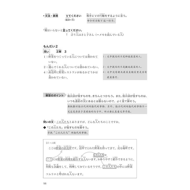 [rt] 新掌握日语能力考试N4阅读考前冲刺 9787561964811  清水知子 北京语言大学出版社 外语