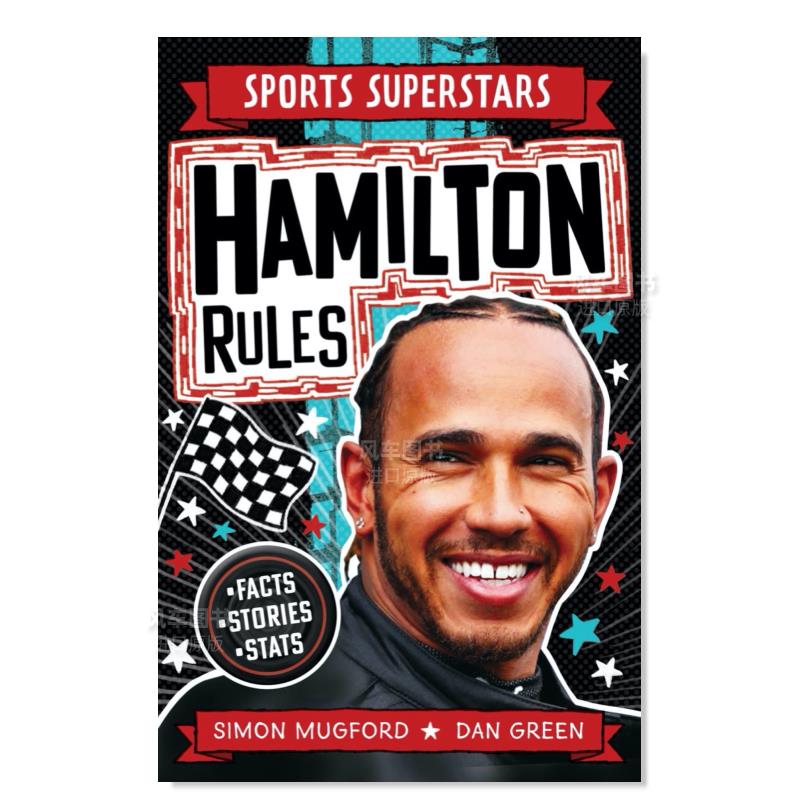 【预 售】运动明星特辑 F1赛车手:刘易斯汉密尔顿 Lewis Hamilton Rules(Sports Superstars,1) 英文原版儿童传记绘本蓝思阅读930L