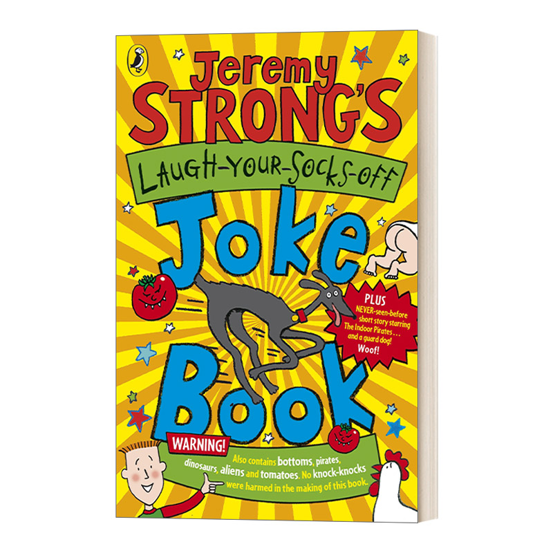 英文原版 Jeremy Strong's Laugh-Your-Socks-Off Joke Book 杰瑞米·斯特朗 把你袜子笑掉 笑话书 英文版 进口英语原版书籍