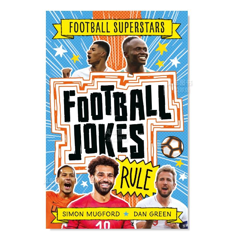 【预 售】足球明星特辑：足球笑话规则 【Football Superstars】Football Jokes Rule英文漫画 原版图书外版进口书籍Simon Mugford