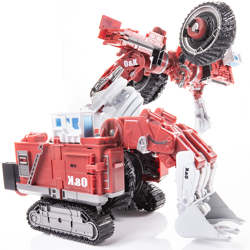 正品变形玩具电影5合金正版金刚大力神8合体机器人工程车模型男孩