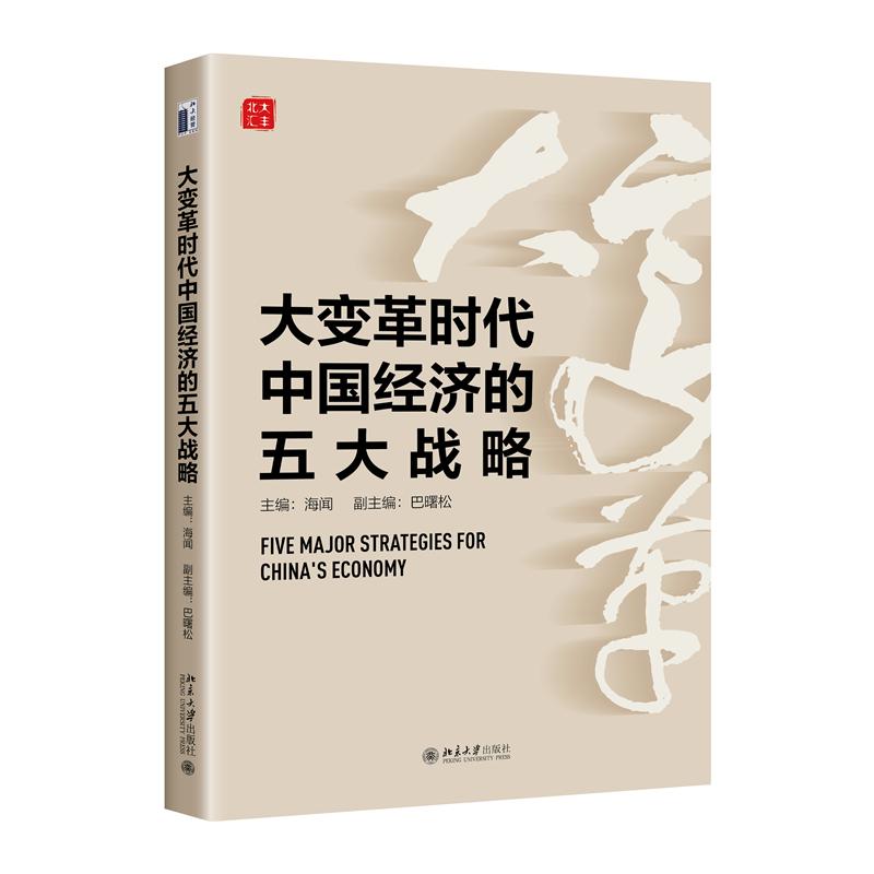 正版 大变革时代中国经济的五大战略 主编海闻 北京大学出版社 9787301338445 可开票