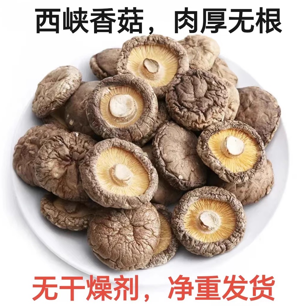 西峡香菇河南南阳干香菇肉厚根干菌菇新货干货500g农家特产包邮