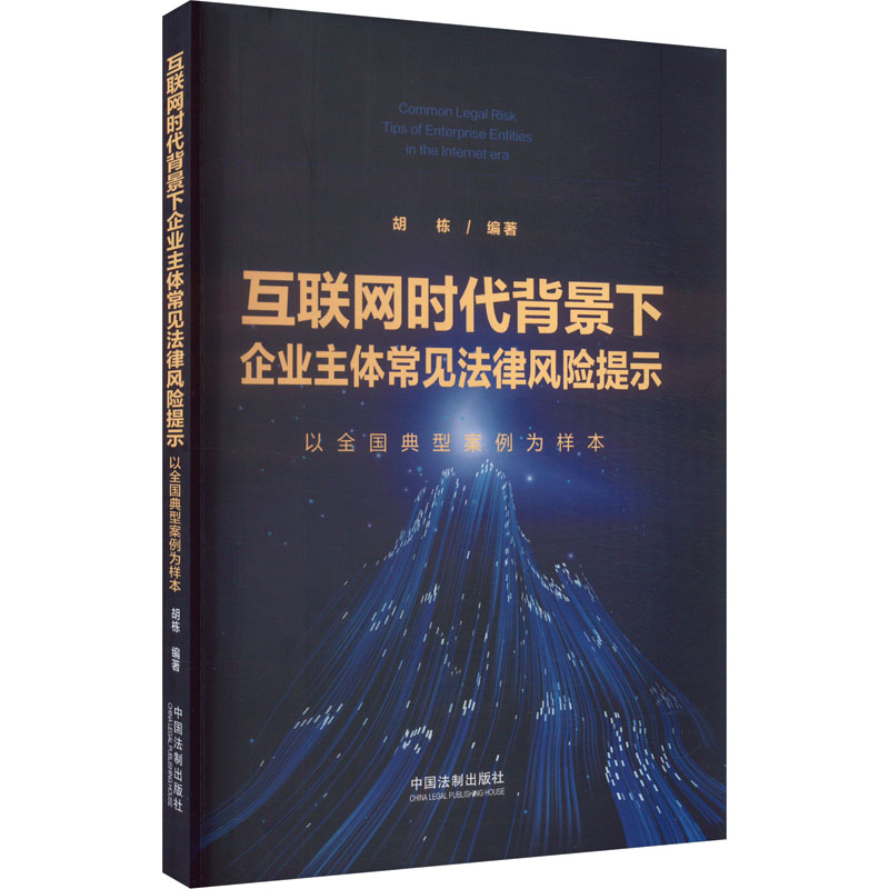 互联网时代背景下企业主体常见法律风险提示 以全国典型案例为样本 中国法制出版社