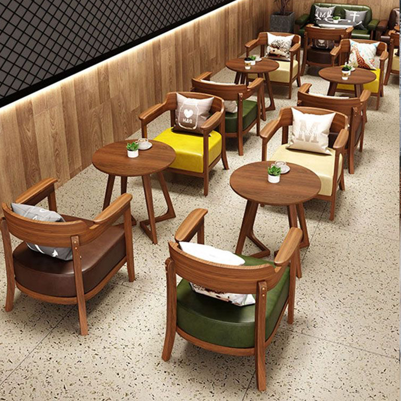 沙发西餐咖啡厅桌椅组合工业风餐小酒厅卡座馆酒吧商用吧清吧