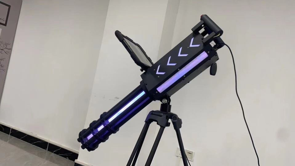 ar加特林游戏枪摆摊神器3D广场夜市创业项目VR儿童玩具射击游戏机
