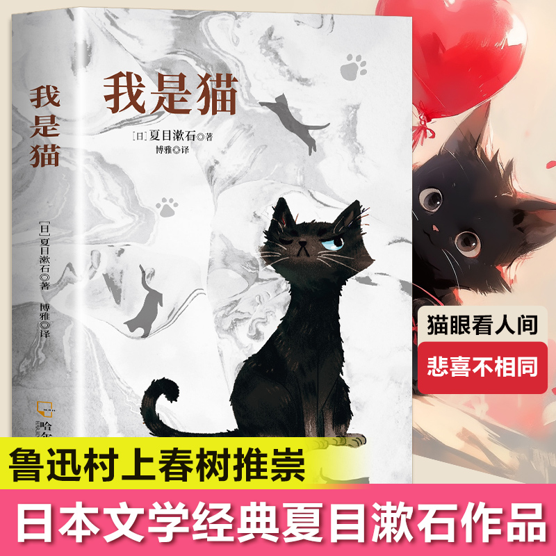 我是猫 夏目漱石 日本中文外国文学书籍日本文学小说经典世界名著