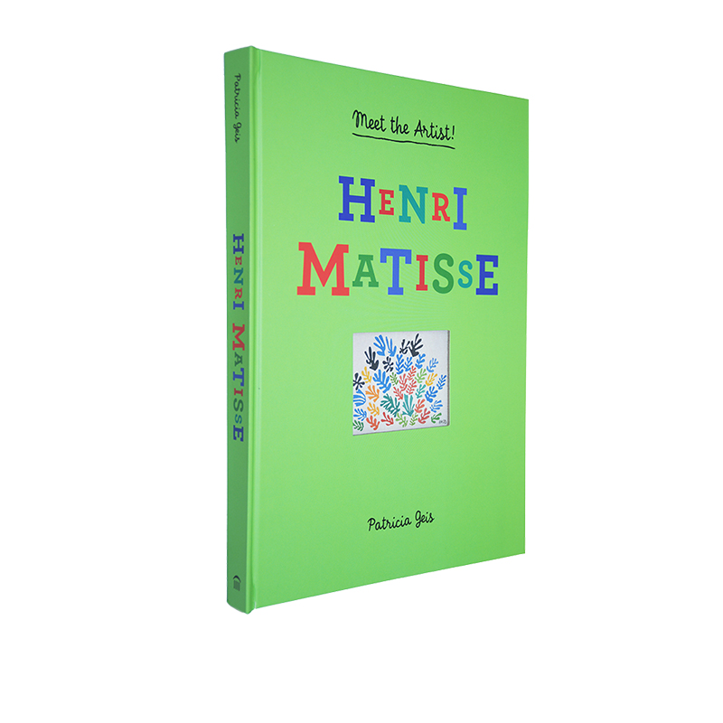 英文原版 遇见艺术家 亨利马蒂斯 Henri Matisse Meet the Artist 精装立体翻翻书 纸上美术馆 野兽派 儿童艺术启蒙图画故事书