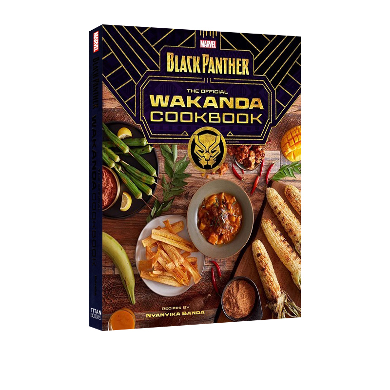 英文原版 漫威 Marvel  Comics' Black Panther Wakanda Cookbook 黑豹官方烹饪书