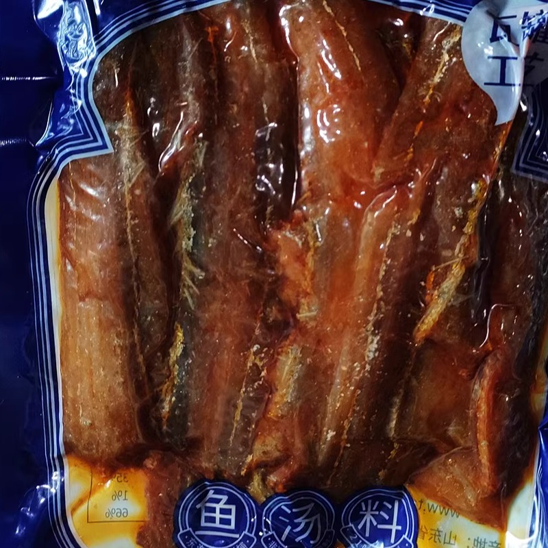 亚圣斋鲜香带鱼300g*6袋包邮即食红烧鱼罐头海鲜零食山东卤味熟食