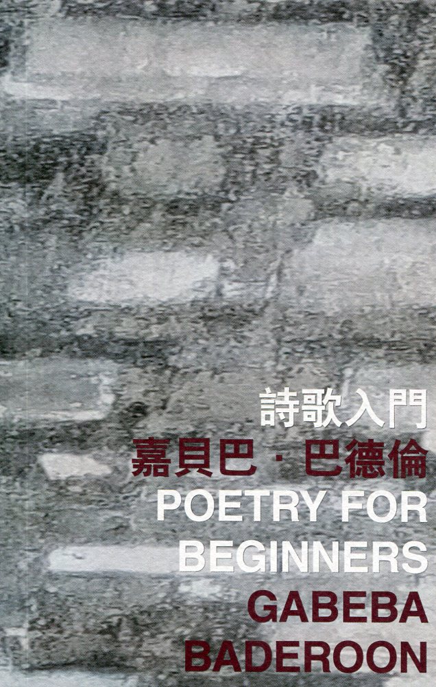 预售【外图港版】诗歌入门 Poetry for Beginners / 嘉贝巴?巴德伦 Gabeba Baderoon 香港中文大学出版社