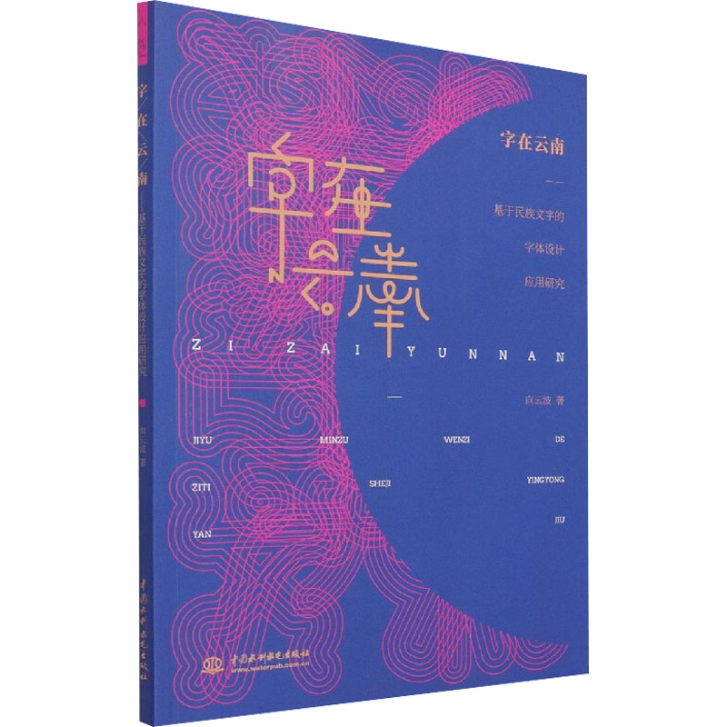 字在云南 基于民族文字的字体设计应用研究 向云波 著 艺术设计 艺术 中国水利水电出版社 图书