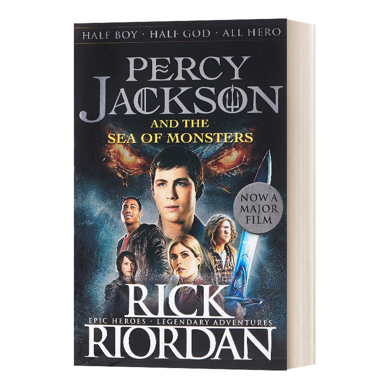 英文原版小说 Percy Jackson and the Sea of Monsters Film tie-in 波西·杰克逊与魔兽之海 影视封面版 英文版 进口英语原版书
