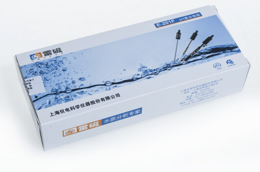 。上海雷磁E-201F型pH可充式复合电极/探头/传感器可开票