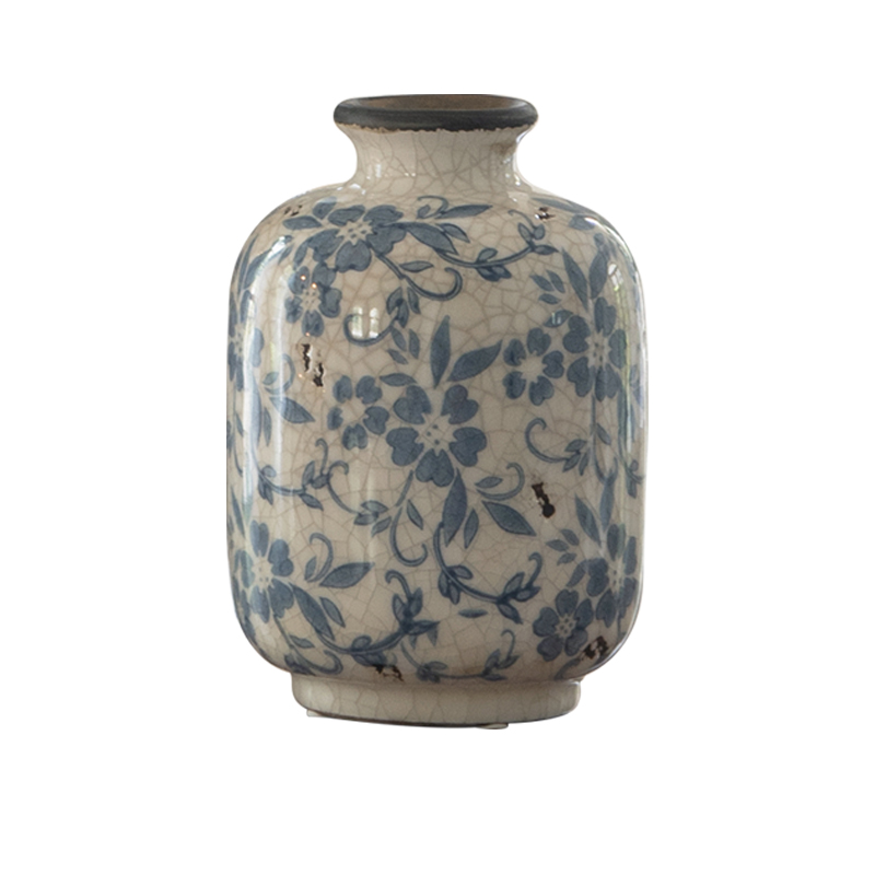 推荐米子家居中国风古典中式美式复古青花瓷陶瓷花瓶仿古摆件客厅