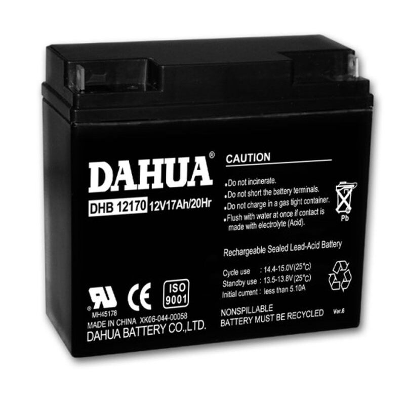 DAHUA大华蓄电池DHB12170免维护12V17AH计算机通讯UPS电源直流屏