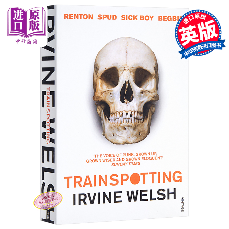 现货 猜火车 欧文威尔士 英文原版小说 社会小说 Trainspotting Irvine Welsh 书籍 外国文学名著 著作 经典青春片 电影原著小说