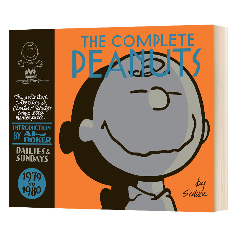 史努比漫画 花生漫画50周年全集 卷十五 Vol 15 The Complete Peanuts 1979-1980 英文原版 精装 Charles M Schulz【海文图书】
