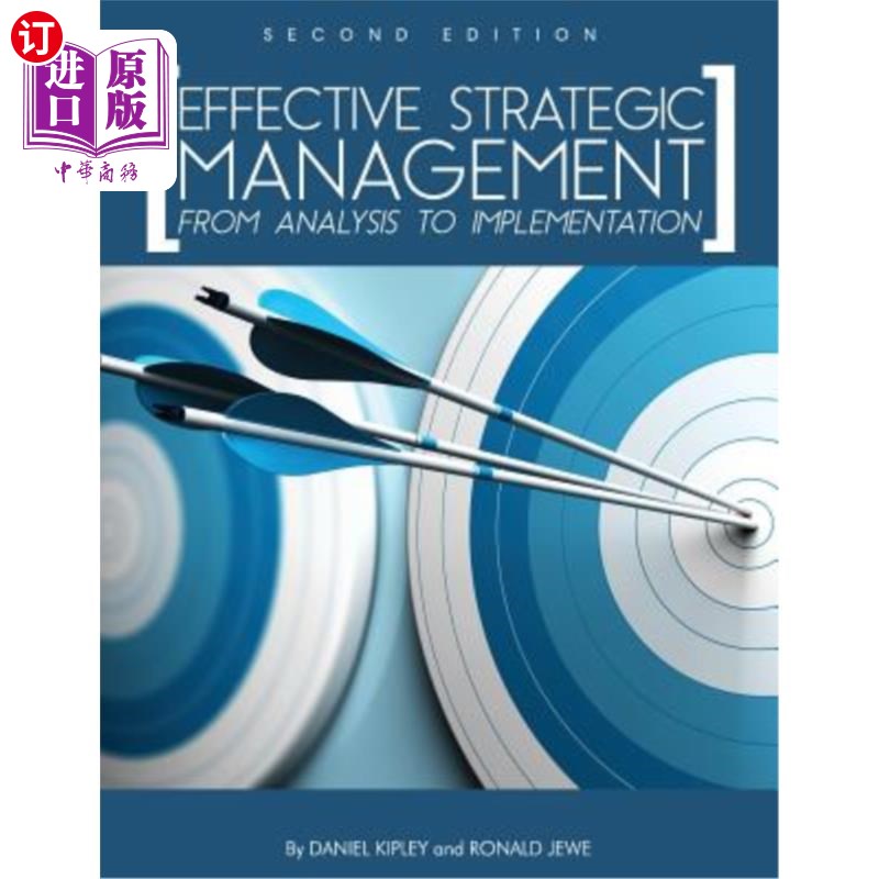 海外直订Effective Strategic Management: From Analysis to Implementation 有效的战略管理:从分析到实施