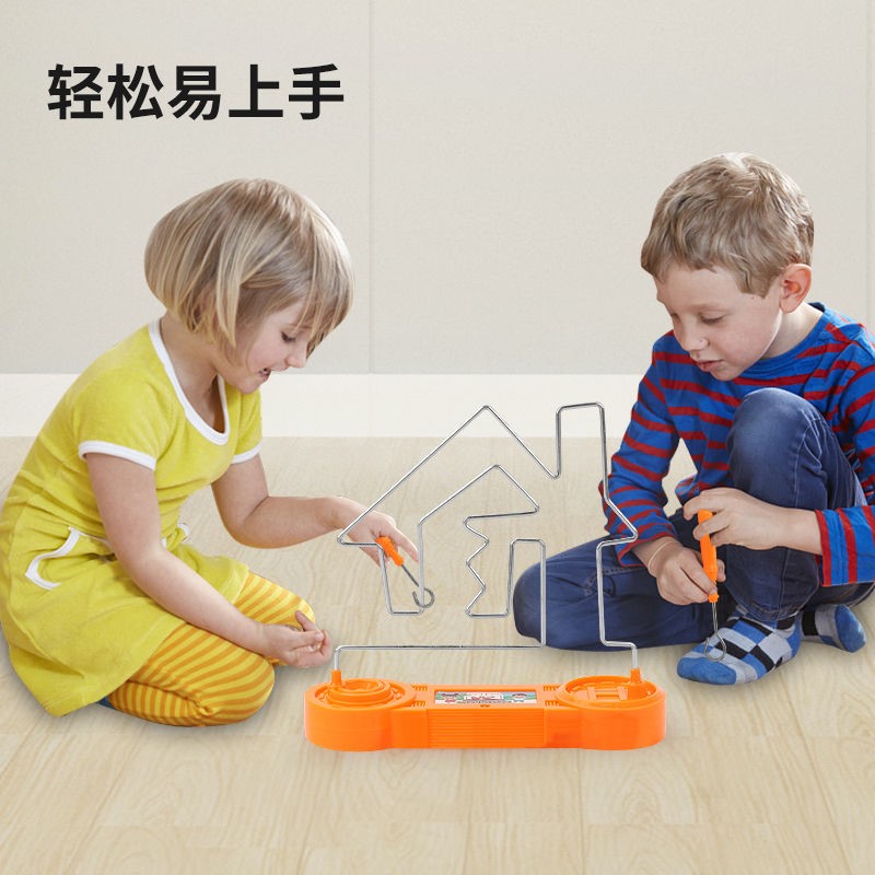 居家玩具火线冲击电子轨道儿童专注力训练电磁电碰迷宫益智实科
