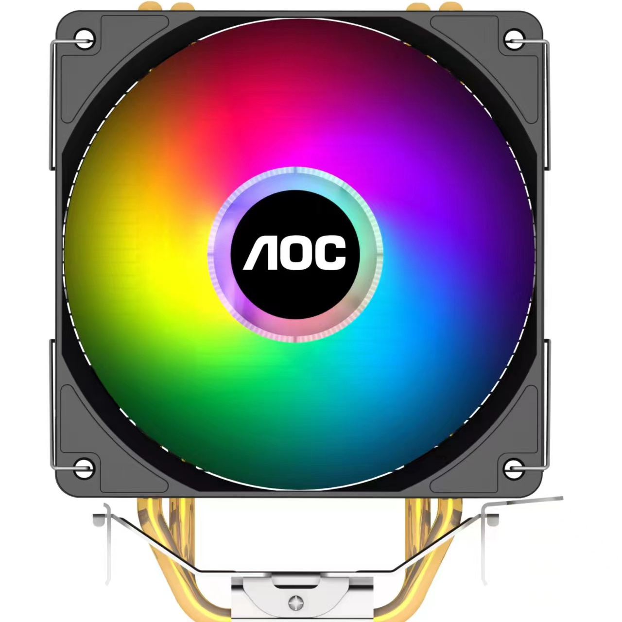 AOC冰龙400四铜管12cm台式机电脑挂式CPU散热器1150/1155/1700