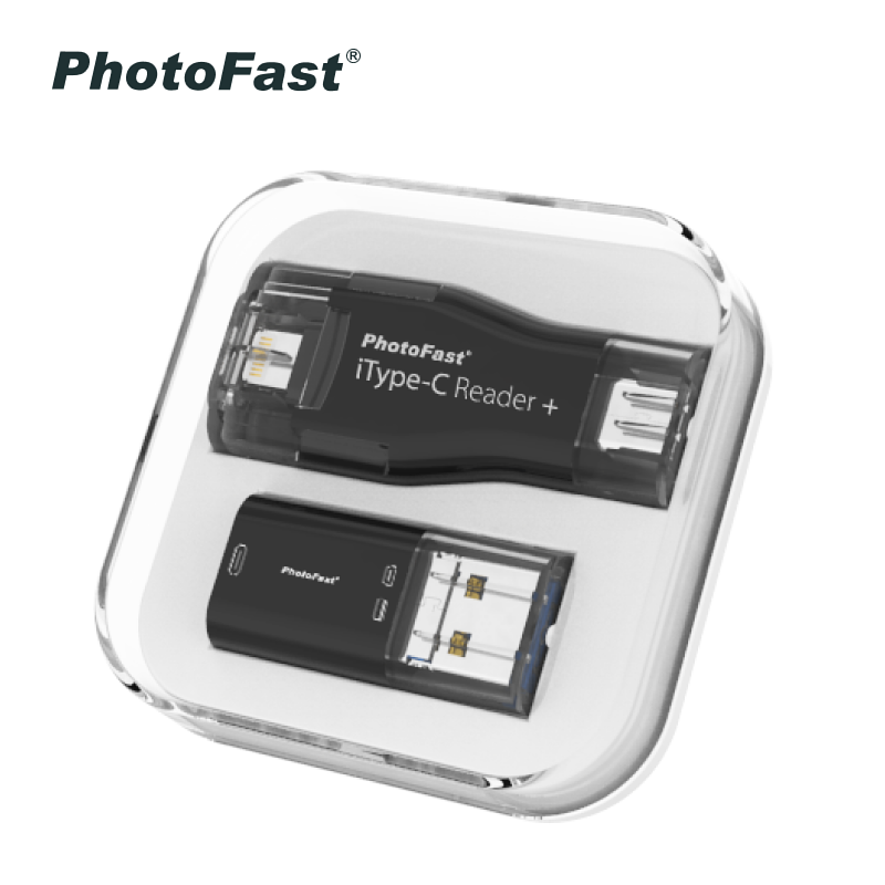 PhotoFast iType-C Reader+ microSD 讀卡機(贈128記憶卡)