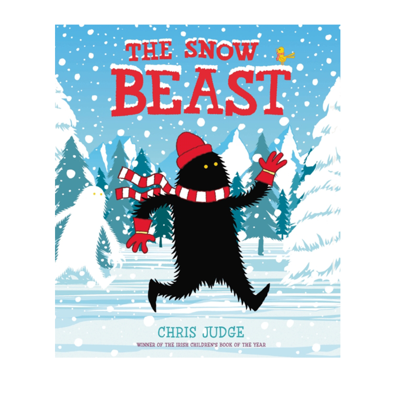 预售  英文原版 The Snow Beast 雪兽 儿童趣味睡前图画故事书 Chris Judge 英国安徒生出版社