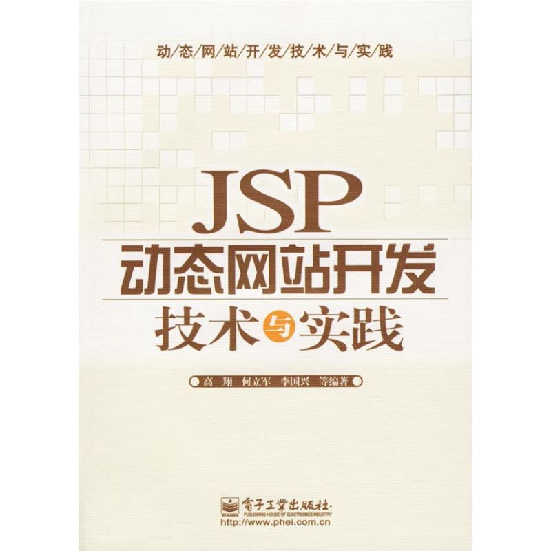 JSP动态网站开发技术与实践 高翔 著 著 编程语言 专业科技 电子工业出版社 9787121041303 图书