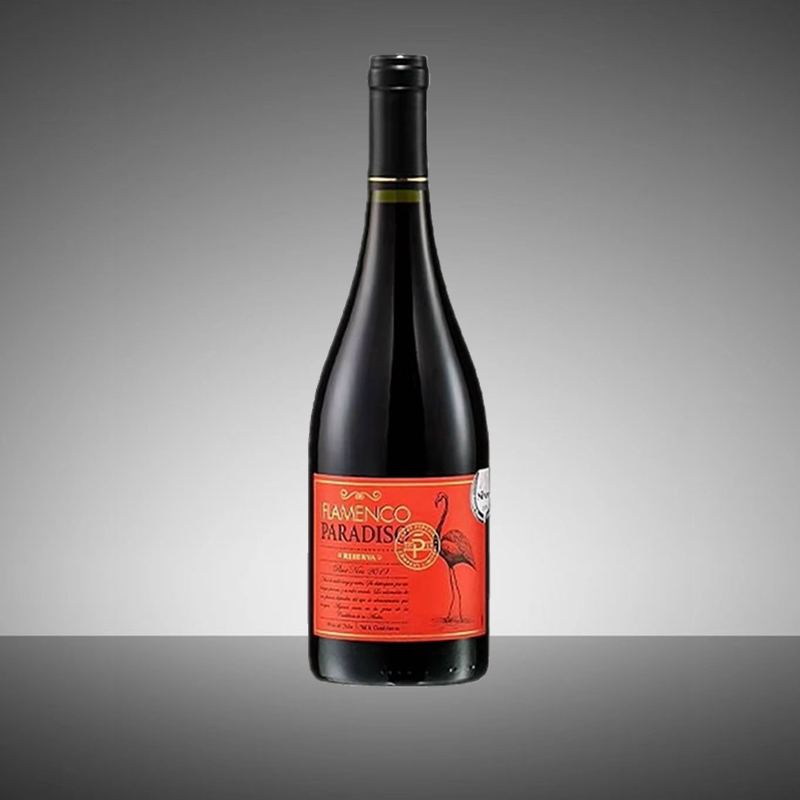 醉鹅娘 红鸟黑皮诺红酒如怡火烈鸟智利原瓶进口珍藏级干红葡萄酒