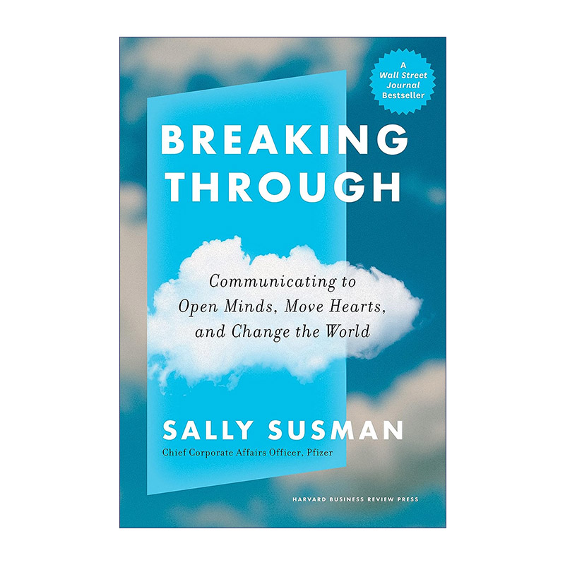 英文原版 Breaking Through 突破 领导学 商务沟通技巧 哈佛商业评论 Sally Susman 精装 英文版 进口英语原版书籍