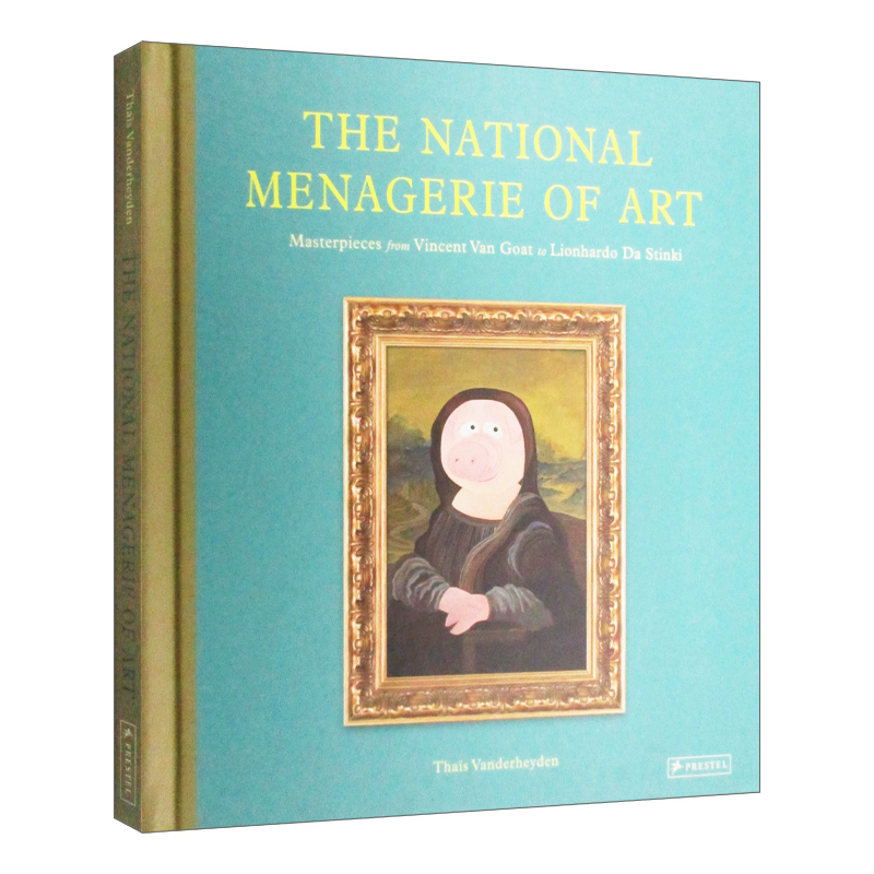 英文原版 The National Menagerie of Art 国家动物艺术馆 精装 艺术启蒙儿童绘本 英文版 进口英语原版书籍